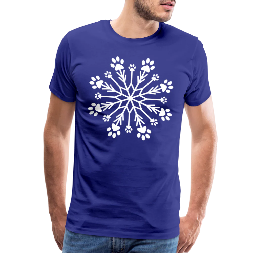 Paw Snowflake Premium T-Shirt - Image 26