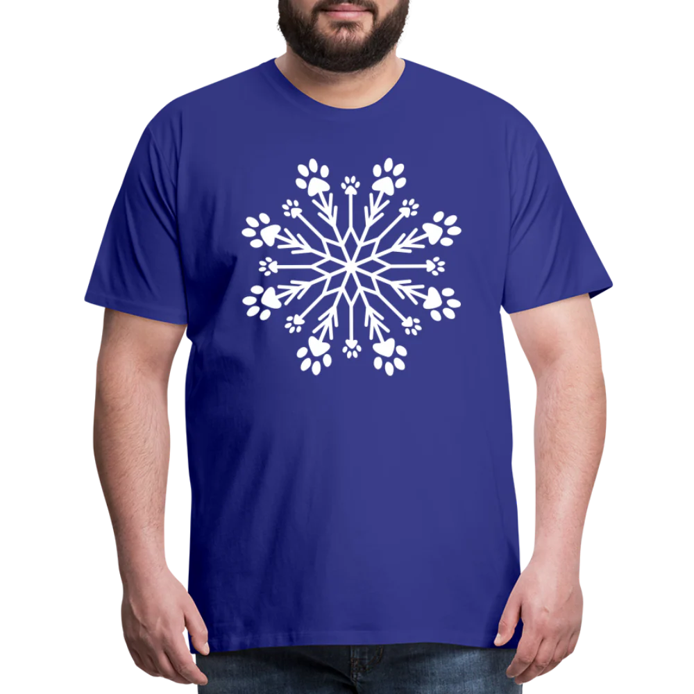 Paw Snowflake Premium T-Shirt - Image 27