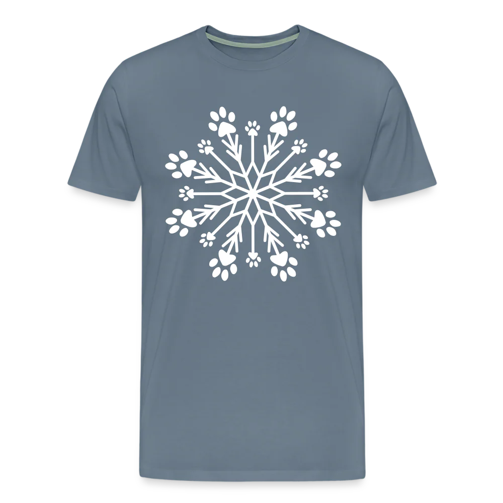 Paw Snowflake Premium T-Shirt - Image 28