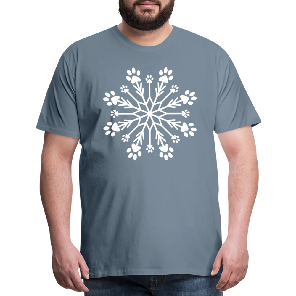 Paw Snowflake Premium T-Shirt - Image 30