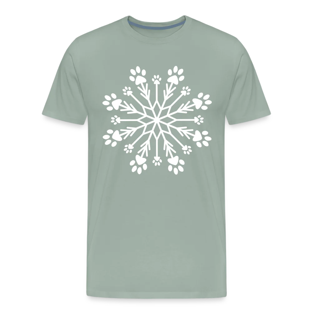 Paw Snowflake Premium T-Shirt - Image 31