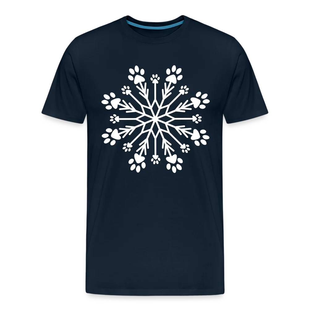 Paw Snowflake Premium T-Shirt - Image 4