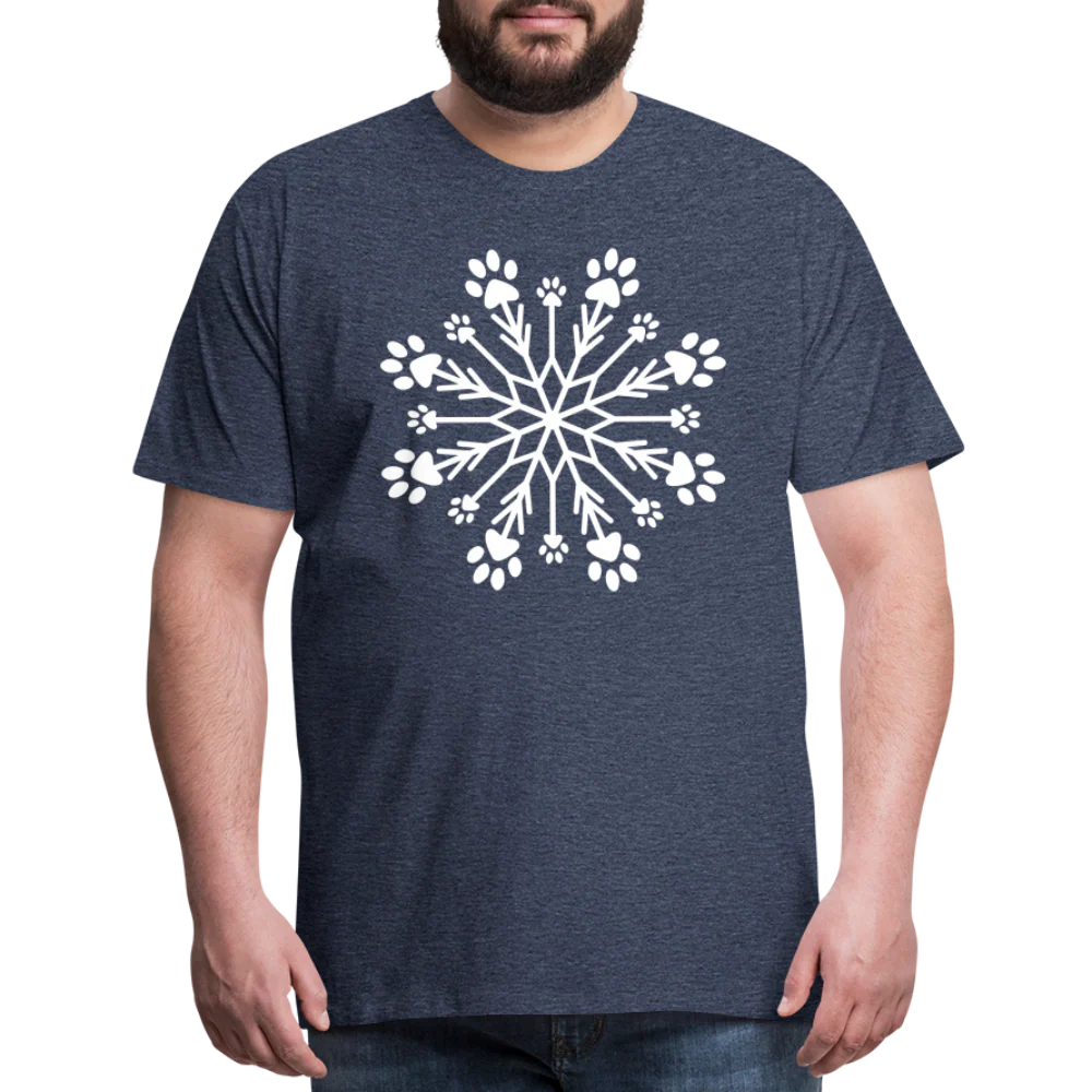 Paw Snowflake Premium T-Shirt - Image 9