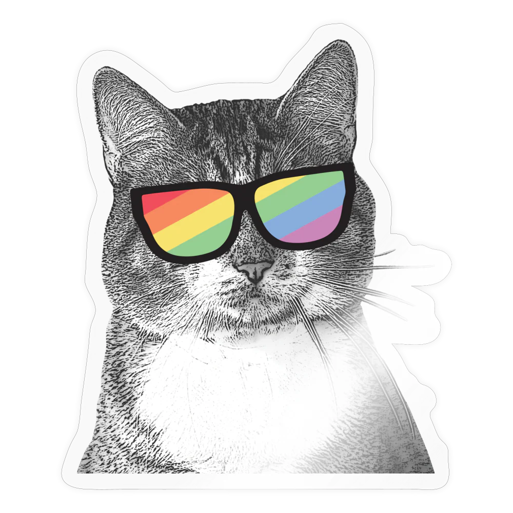 Pride Cat Sticker - Image 7