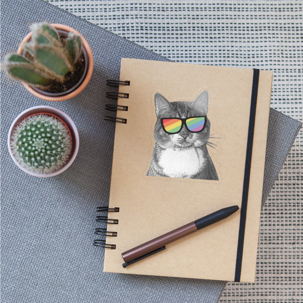 Pride Cat Sticker - Image 8