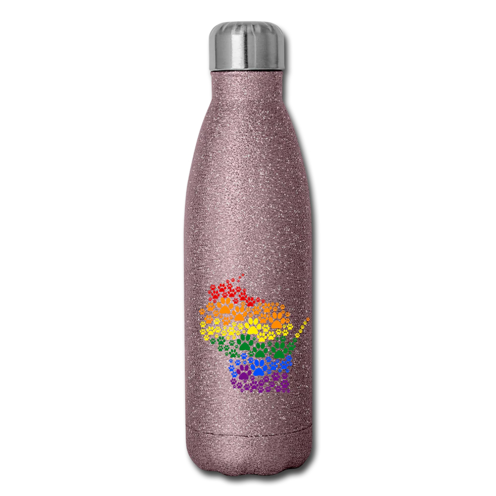 Pride Paws Insulated Stainless Steel Water Bottle - Image 3