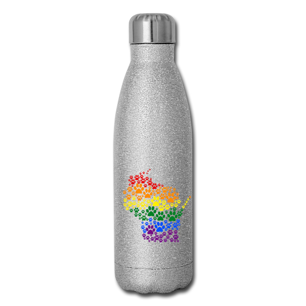 Pride Paws Insulated Stainless Steel Water Bottle - Image 5