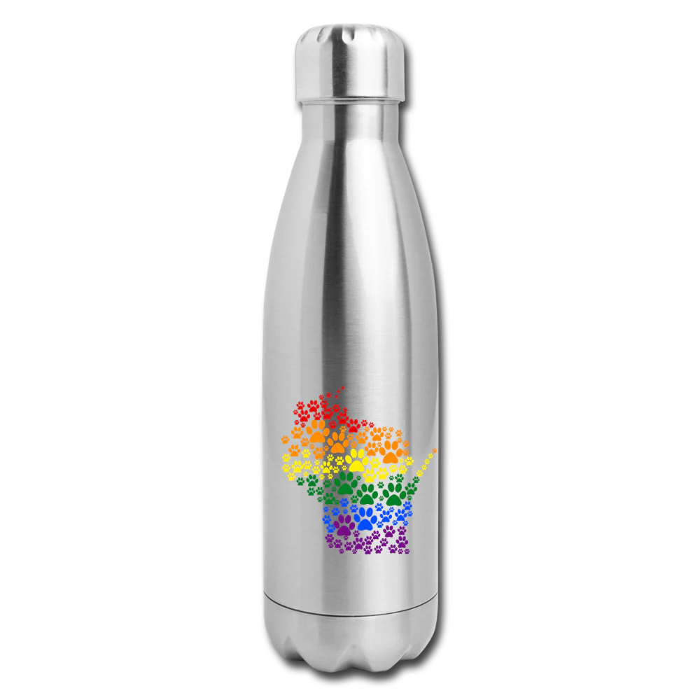 Pride Paws Insulated Stainless Steel Water Bottle - Image 6
