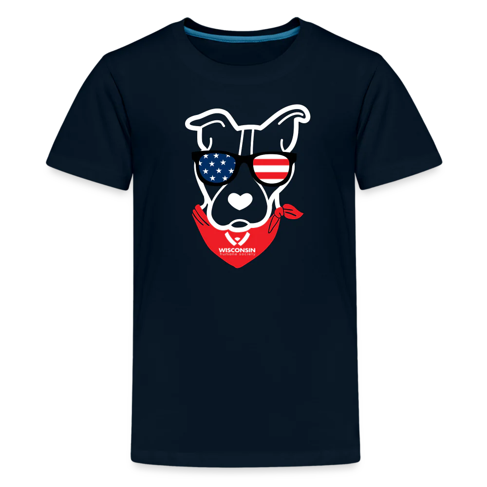 USA Dog Kids' Premium T-Shirt - Image 4