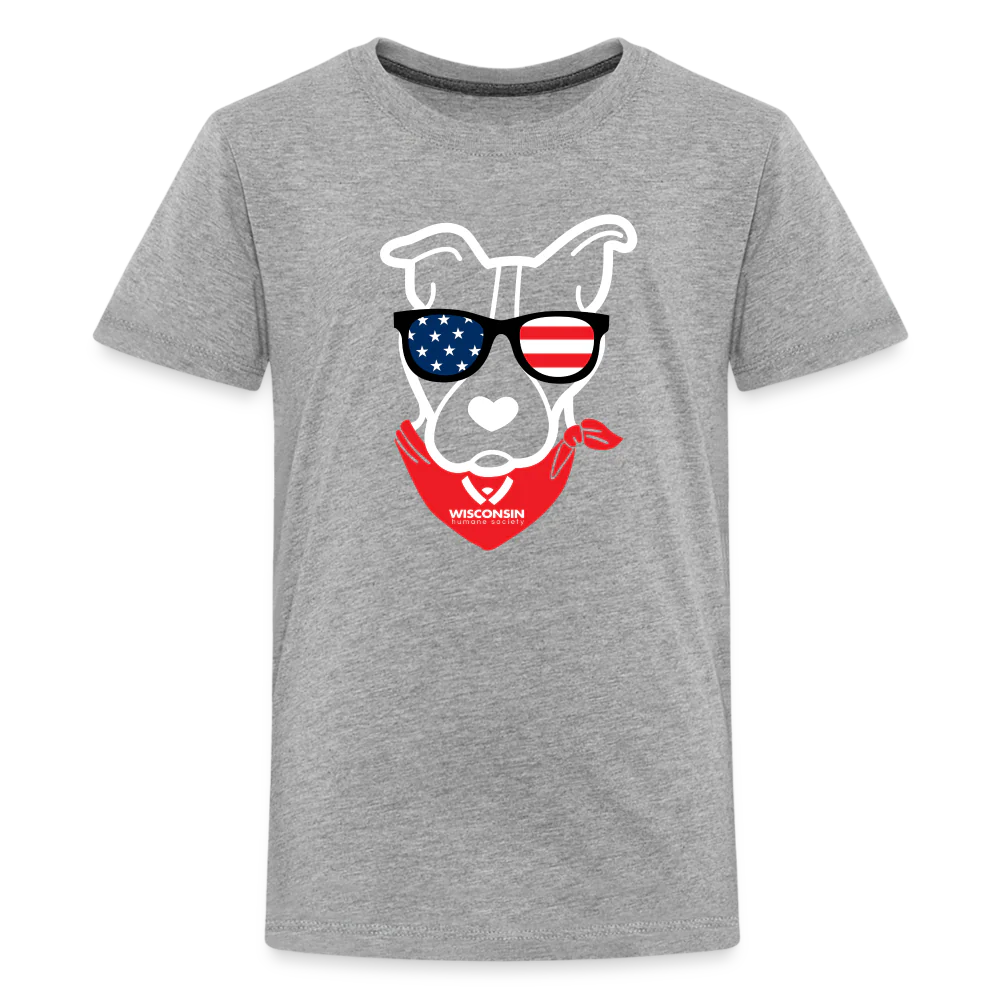 USA Dog Kids' Premium T-Shirt - Image 5