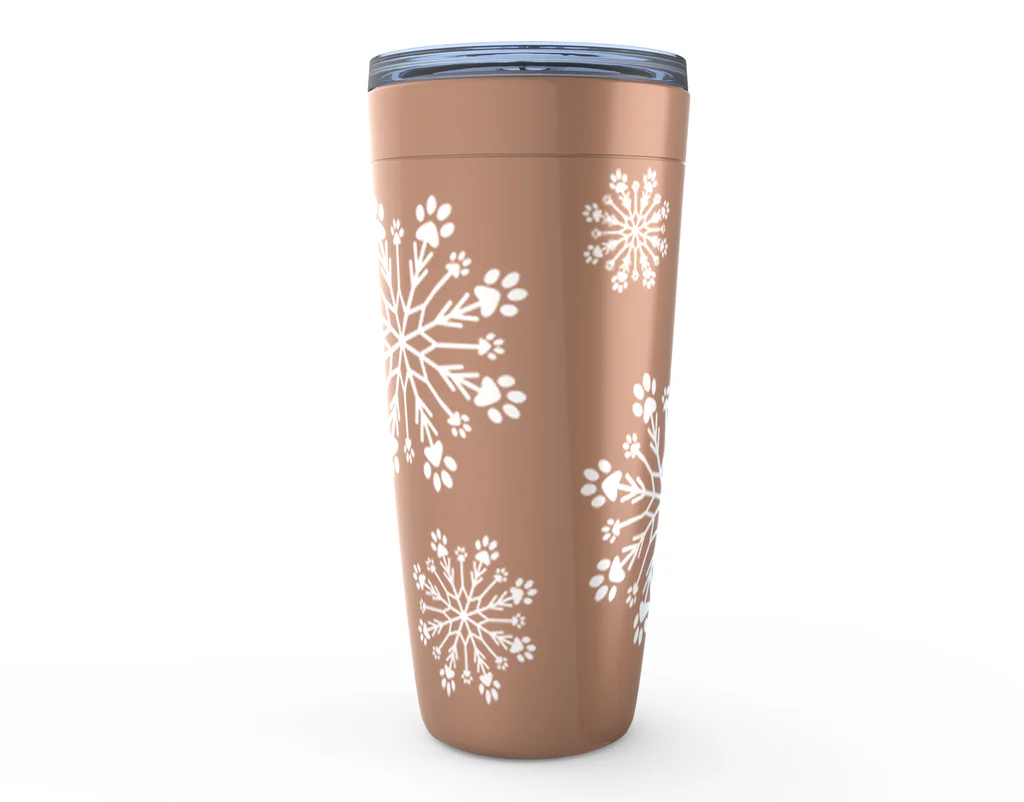 Paw Snowflake Viking Tumbler - Image 10