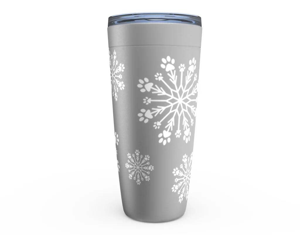 Paw Snowflake Viking Tumbler - Image 14