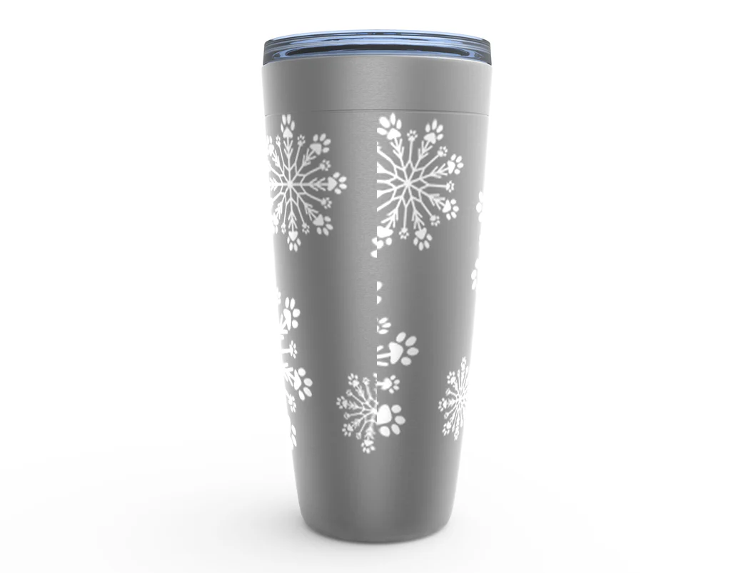 Paw Snowflake Viking Tumbler - Image 15