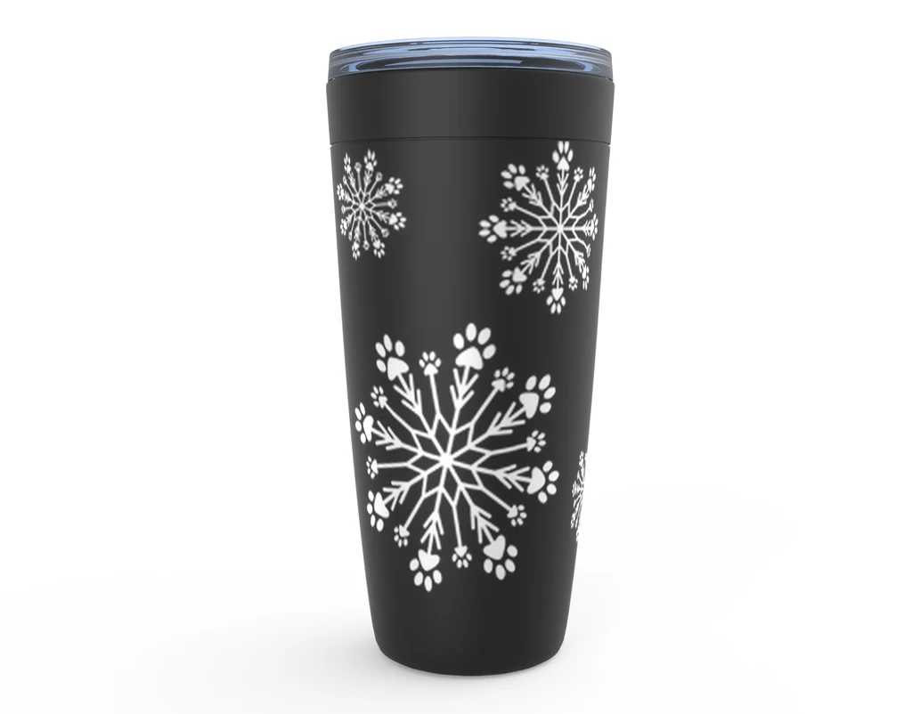 Paw Snowflake Viking Tumbler - Image 3