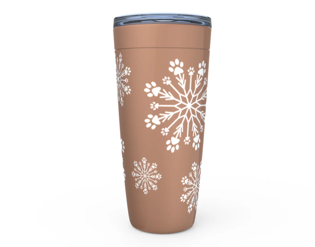 Paw Snowflake Viking Tumbler - Image 8