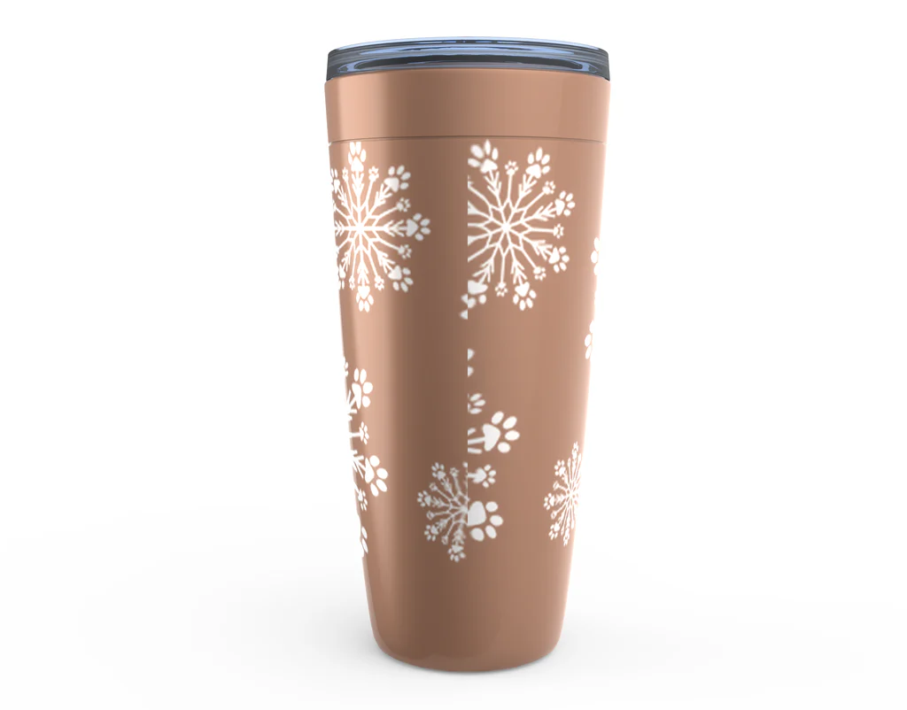 Paw Snowflake Viking Tumbler - Image 9