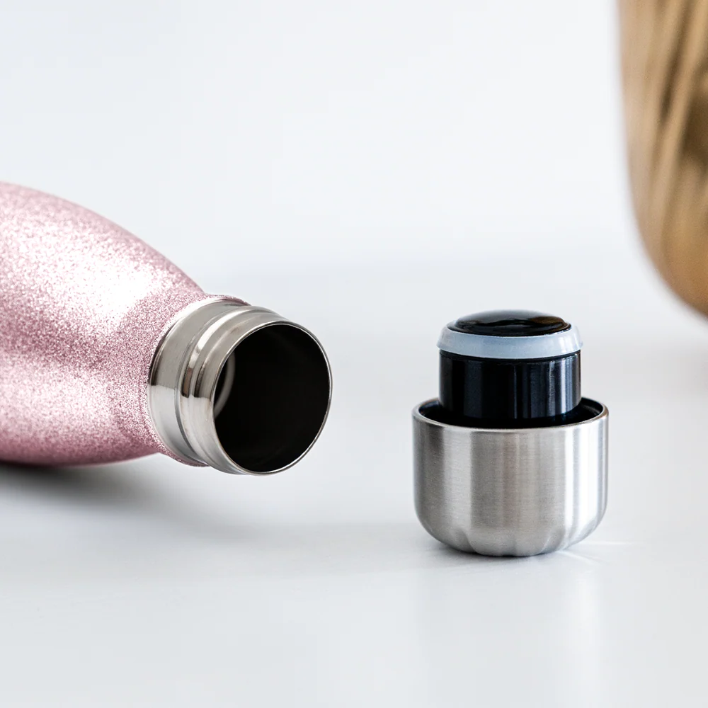 WHS 1987 Logo Insulated Stainless Steel Water Bottle - Image 4