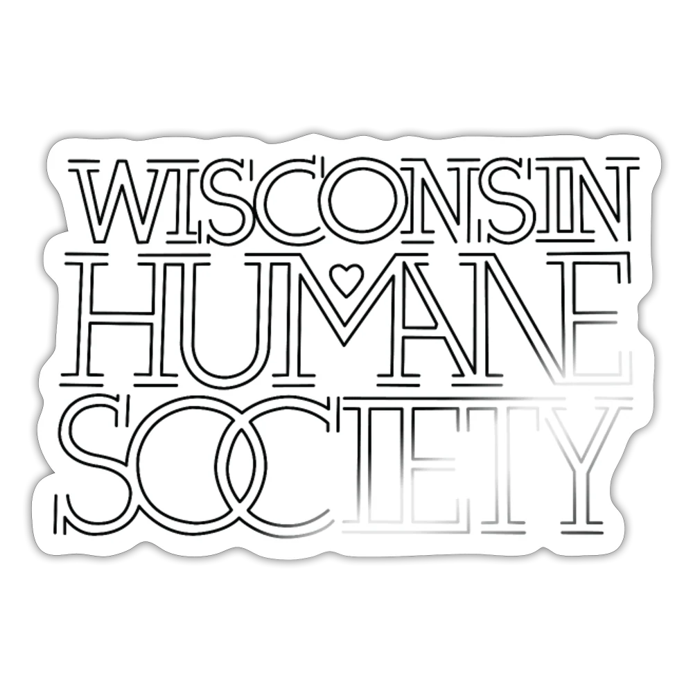 WHS 1987 Logo Sticker - Black - Image 5