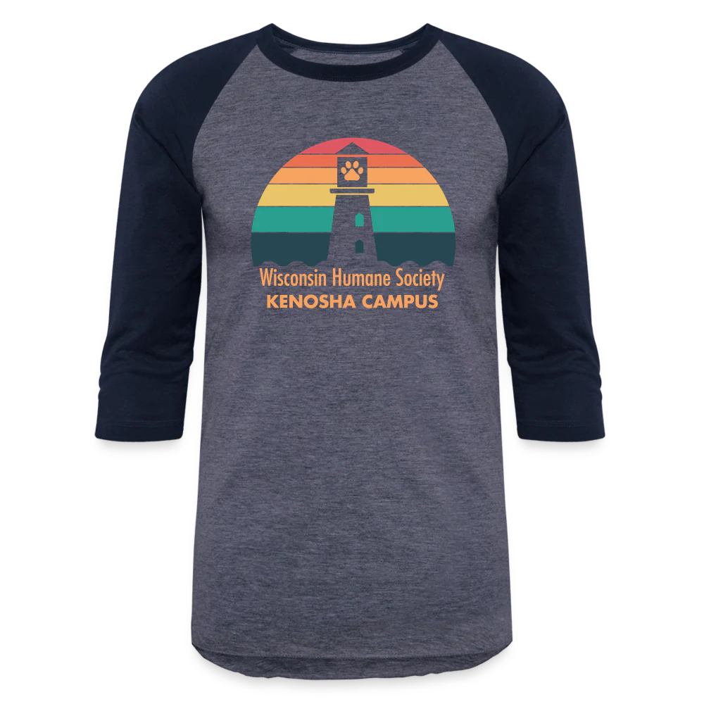 WHS Kenosha Logo Baseball T-Shirt - Image 3