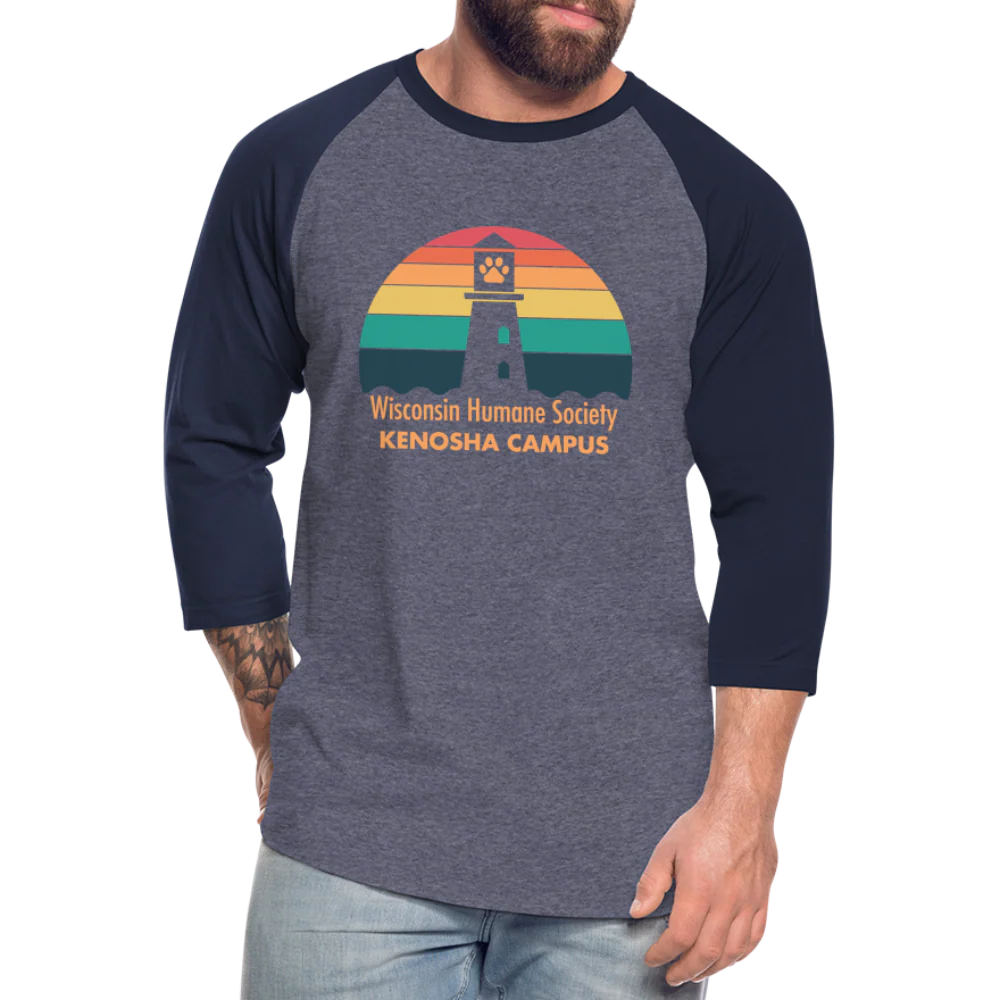 WHS Kenosha Logo Baseball T-Shirt - Image 4