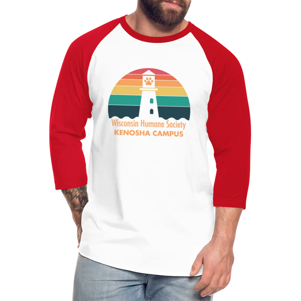 WHS Kenosha Logo Baseball T-Shirt - Image 8