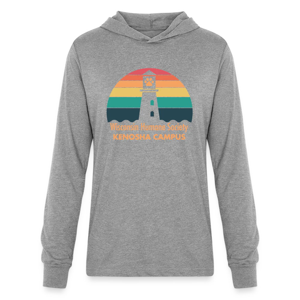 WHS Kenosha Logo Long Sleeve Hoodie Shirt - Image 3