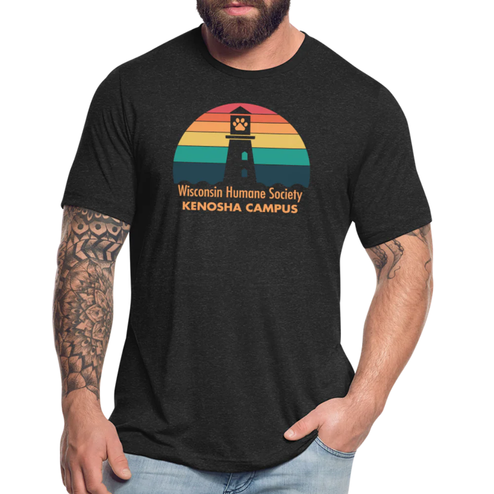 WHS Kenosha Logo Tri-Blend T-Shirt - Image 8