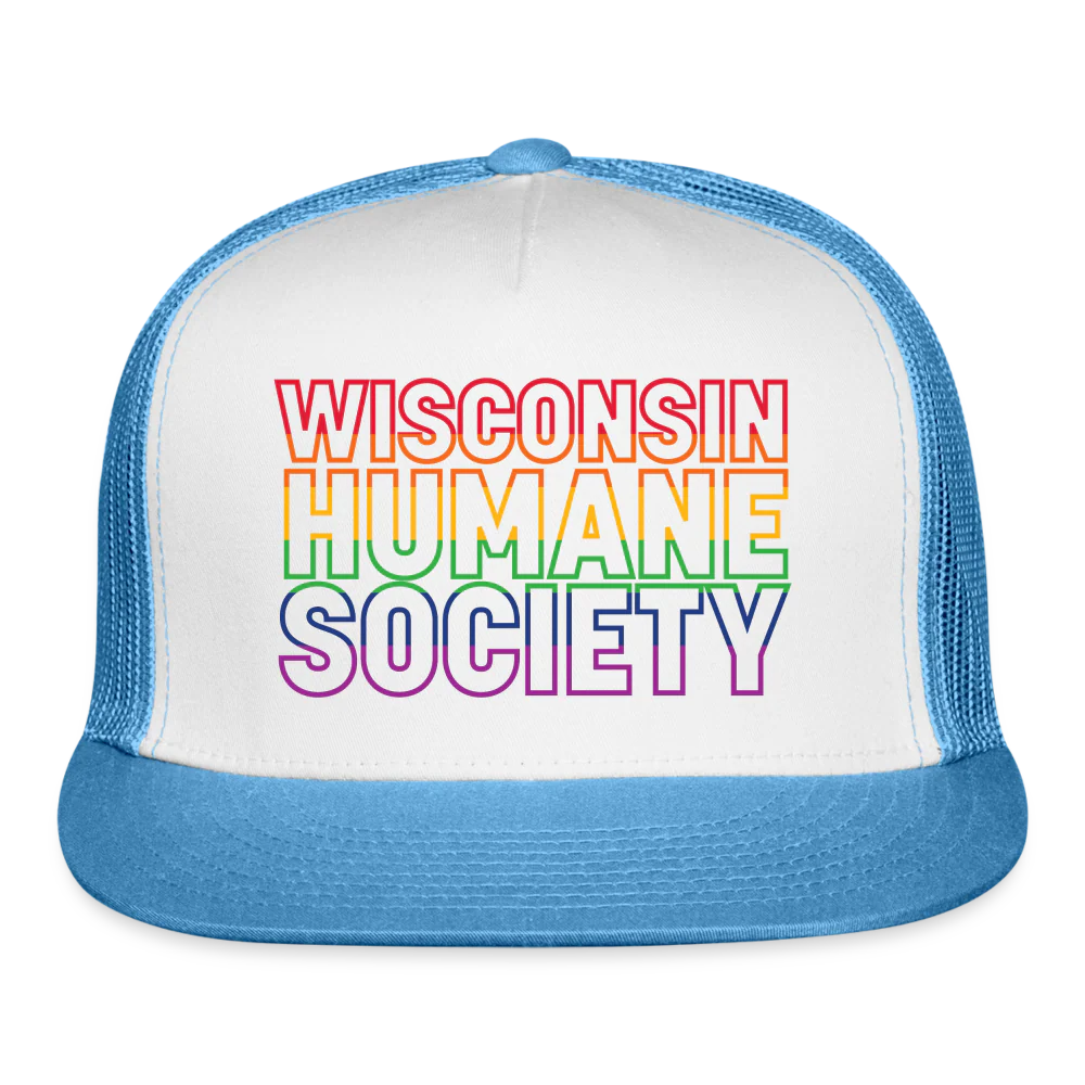 WHS Pride Rainbow Trucker Cap - Image 4