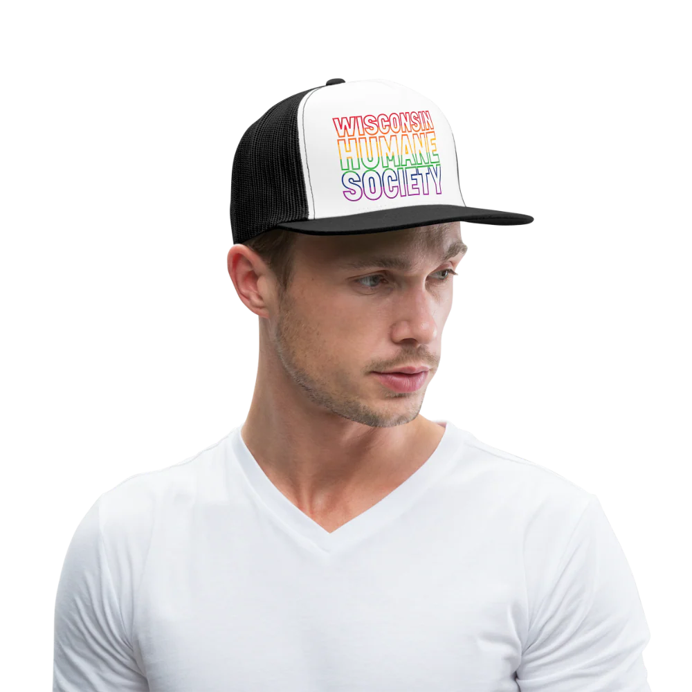 WHS Pride Rainbow Trucker Cap - Image 7