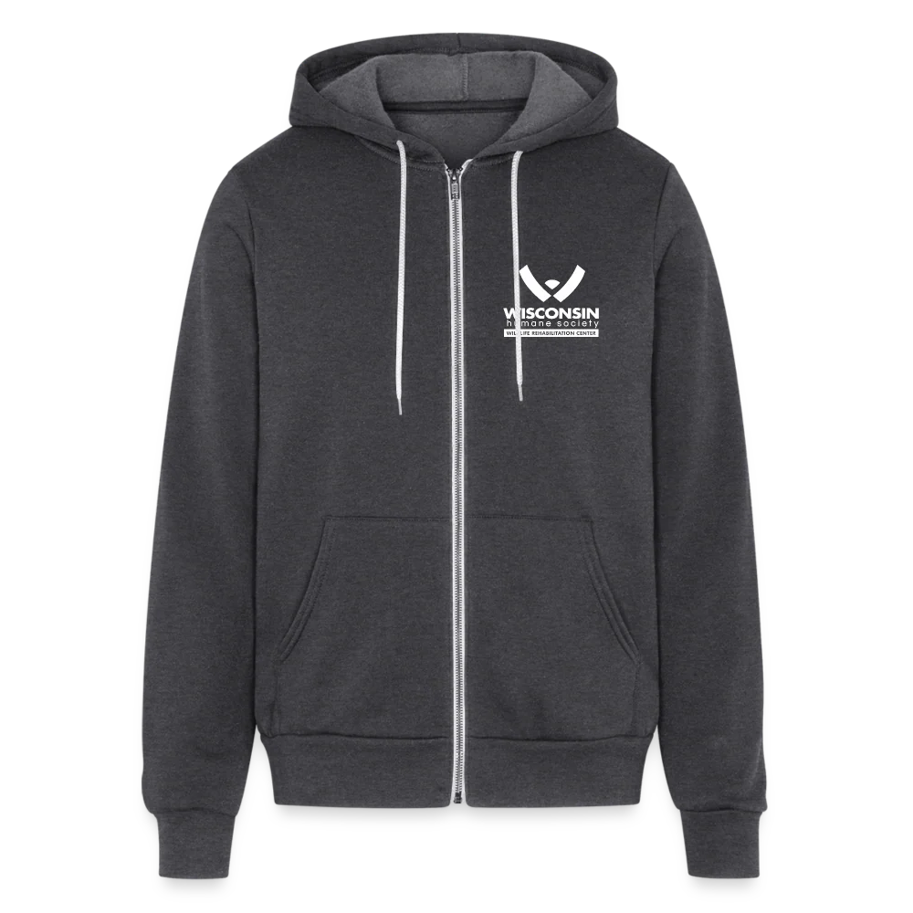 WHS Wildlife Bella + Canvas Unisex Full Zip Hoodie - Image 4