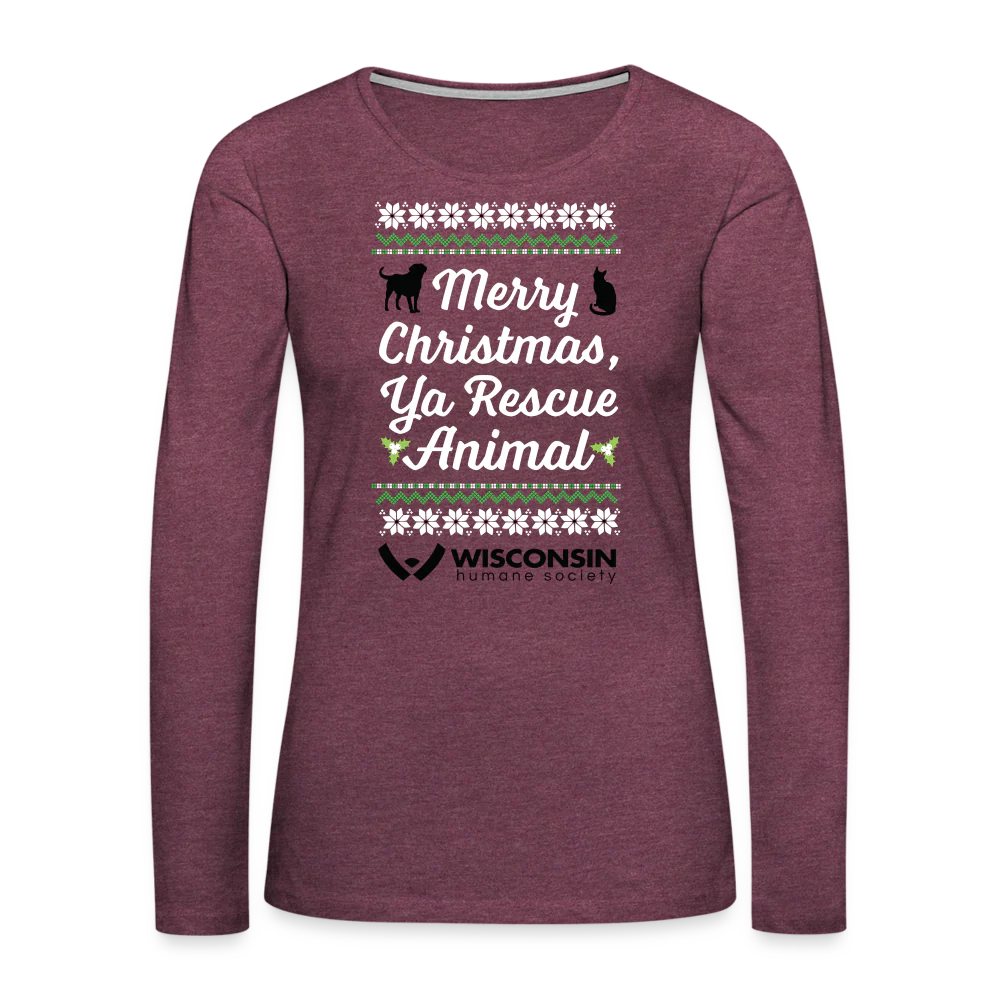 Ya Rescue Animal Contoured Premium Long Sleeve T-Shirt - Image 3