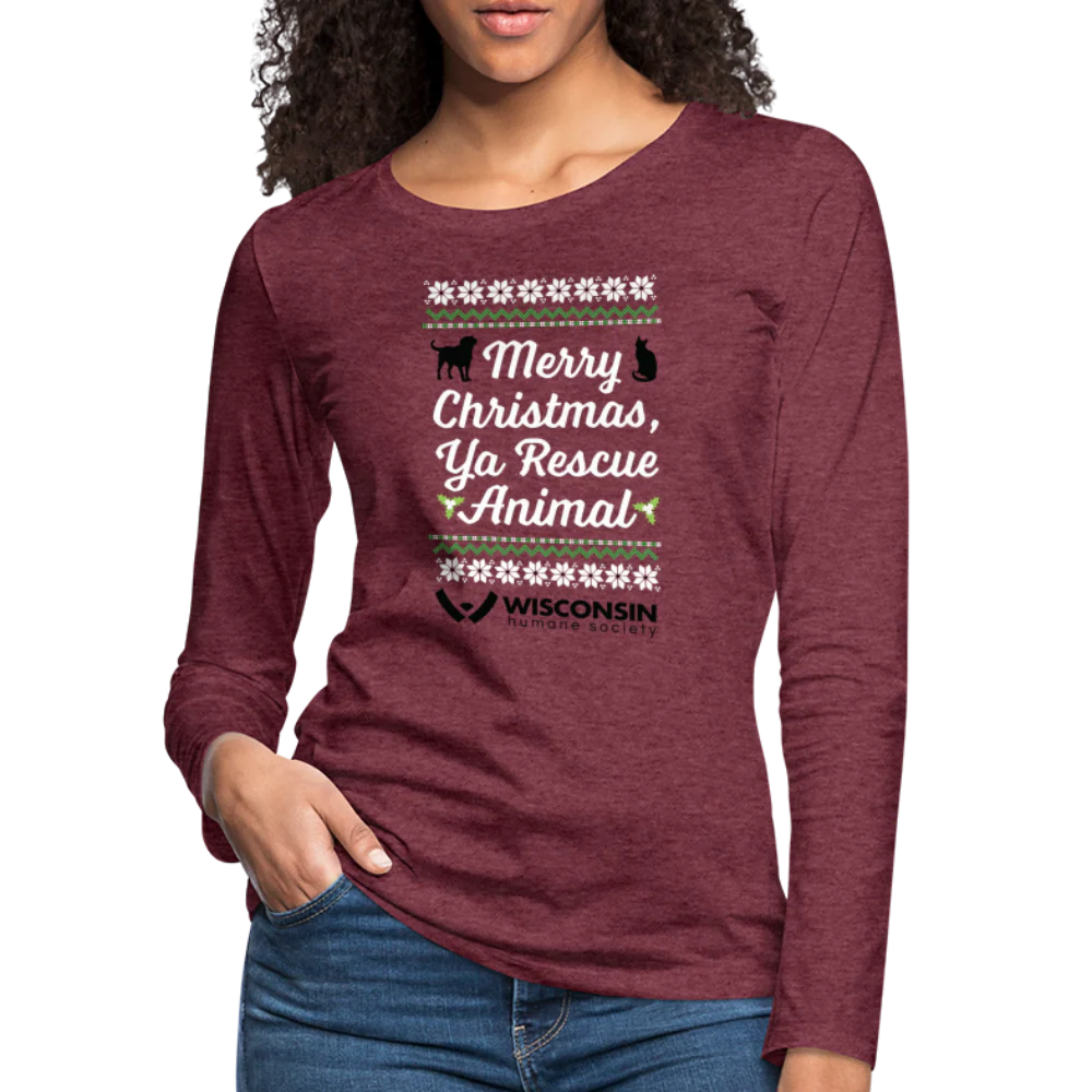 Ya Rescue Animal Contoured Premium Long Sleeve T-Shirt - Image 4