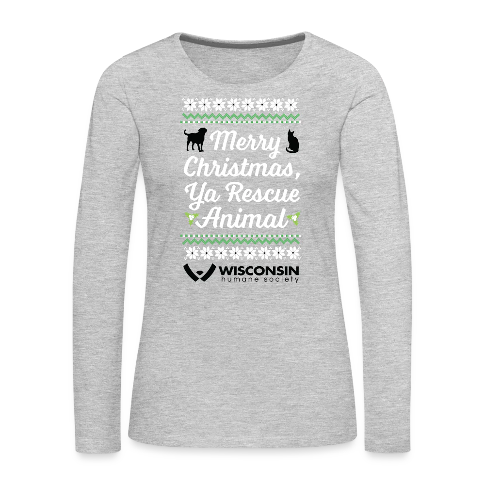 Ya Rescue Animal Contoured Premium Long Sleeve T-Shirt - Image 5