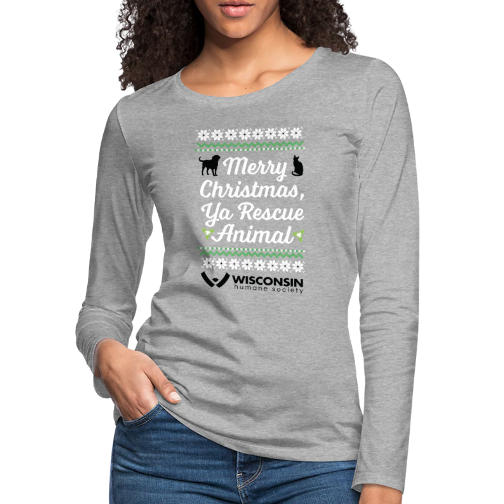 Ya Rescue Animal Contoured Premium Long Sleeve T-Shirt - Image 6