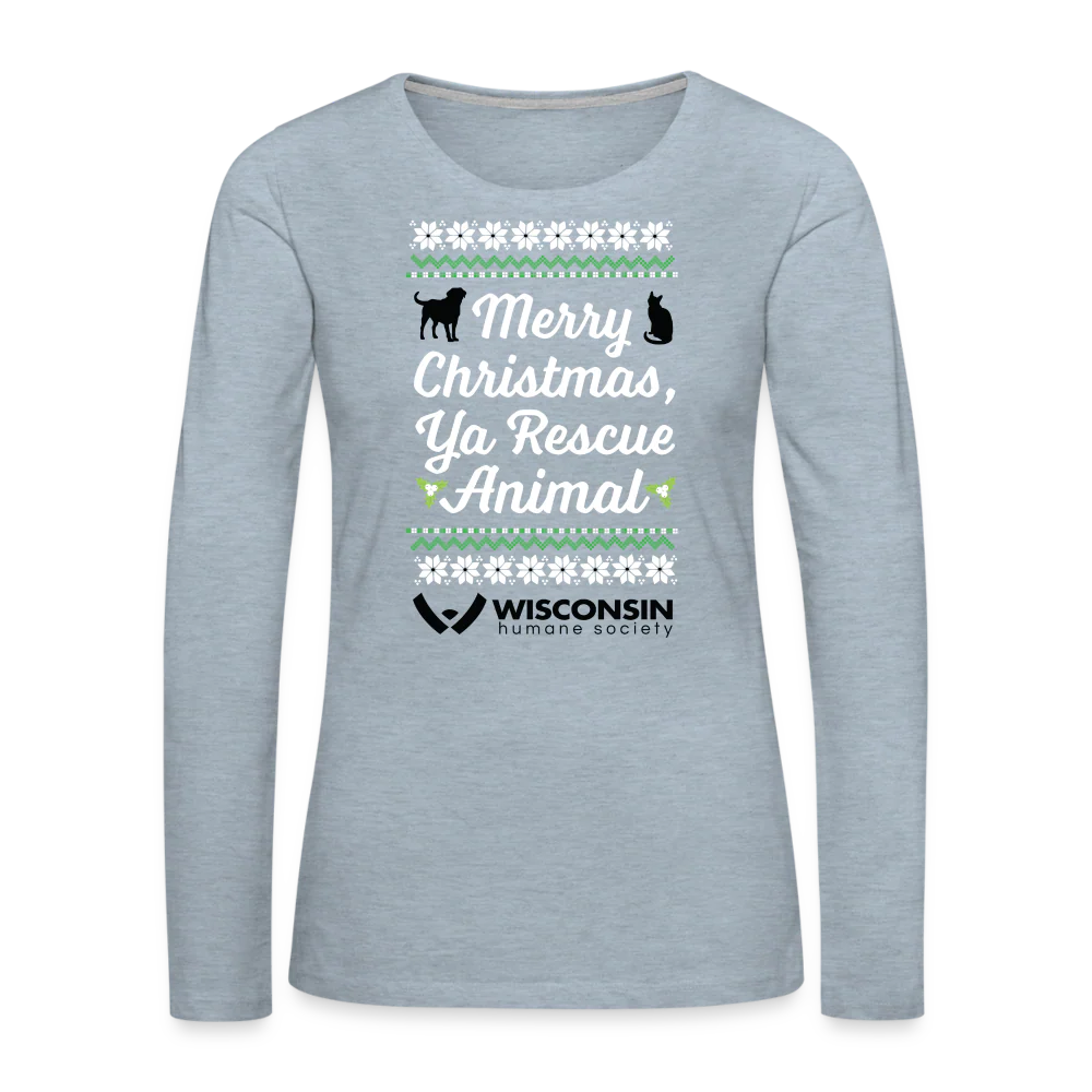 Ya Rescue Animal Contoured Premium Long Sleeve T-Shirt - Image 7