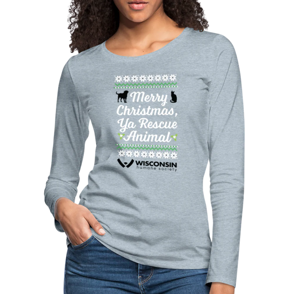 Ya Rescue Animal Contoured Premium Long Sleeve T-Shirt - Image 8