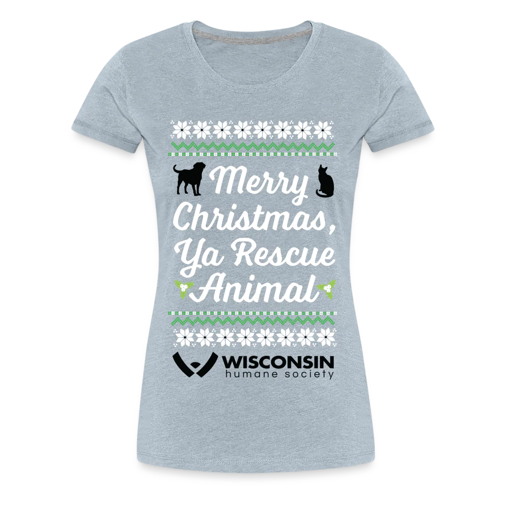 Ya Rescue Animal Contoured Premium T-Shirt - Image 10