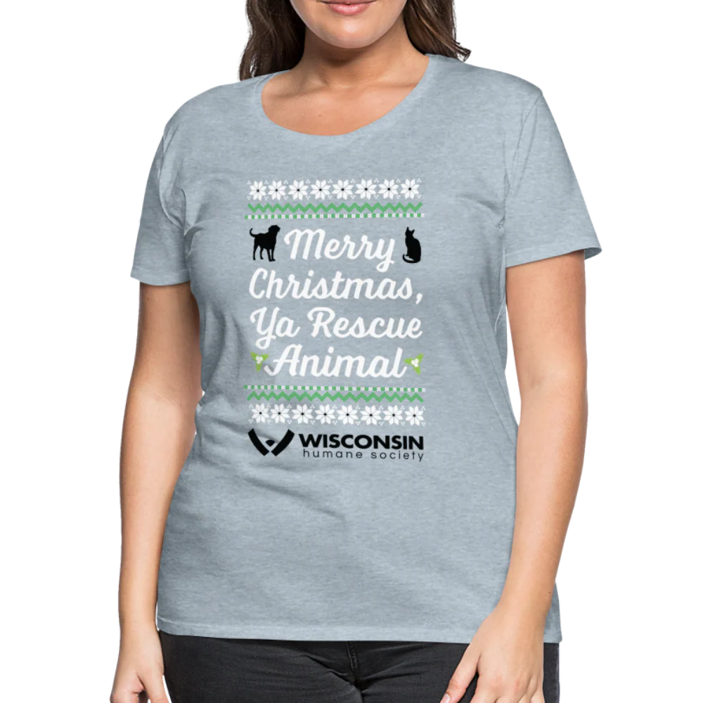 Ya Rescue Animal Contoured Premium T-Shirt - Image 12