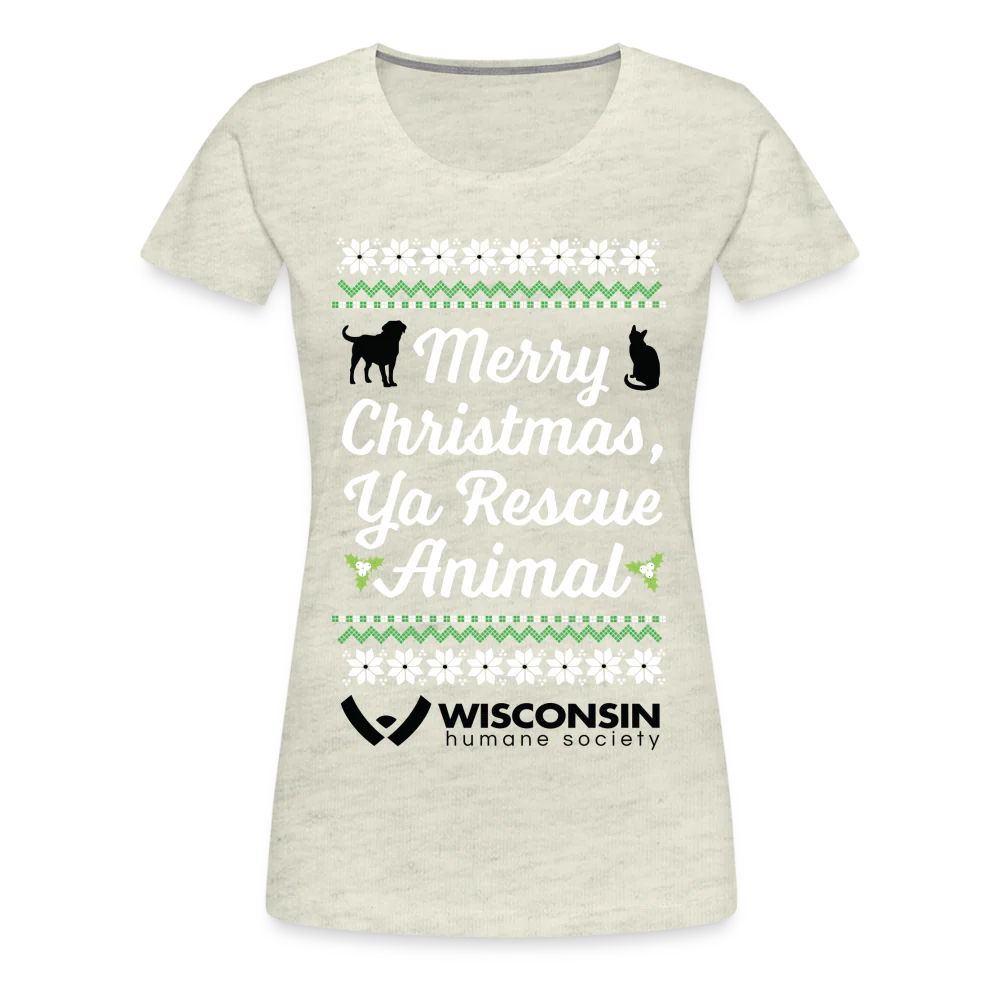 Ya Rescue Animal Contoured Premium T-Shirt - Image 13