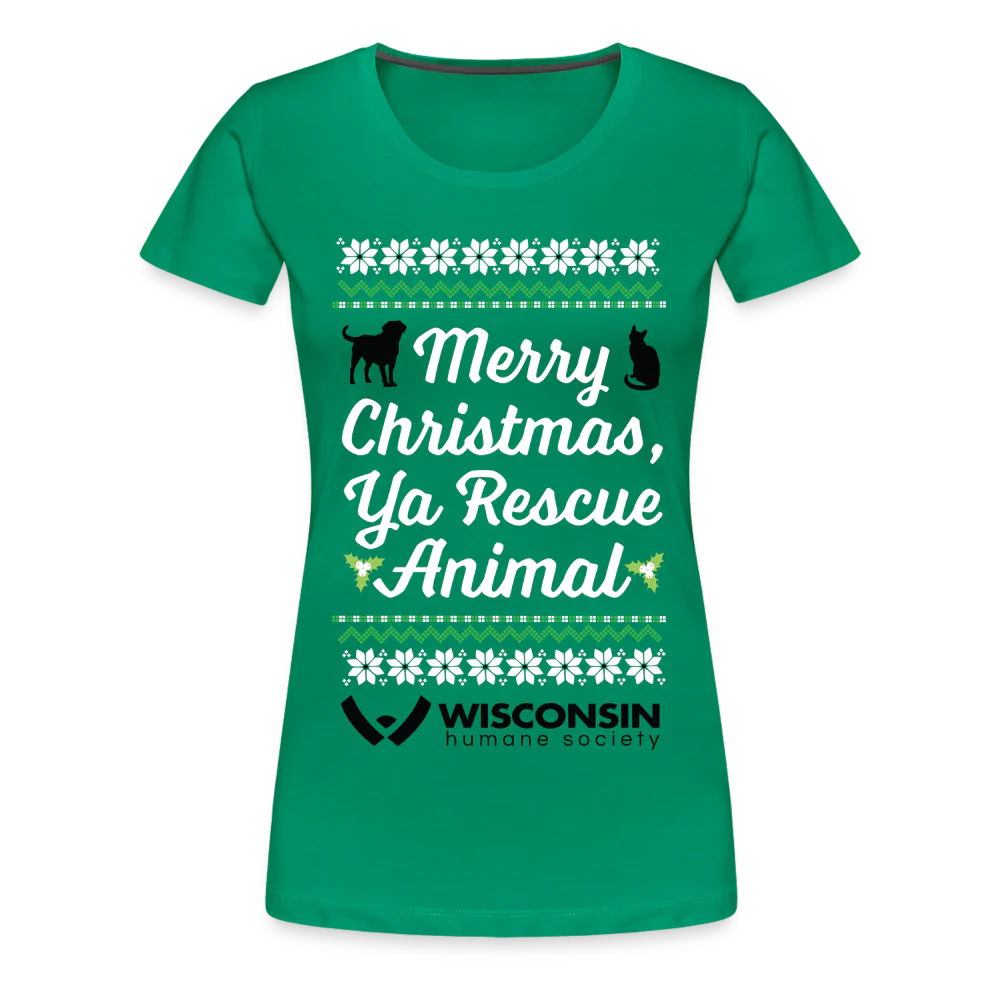 Ya Rescue Animal Contoured Premium T-Shirt - Image 16