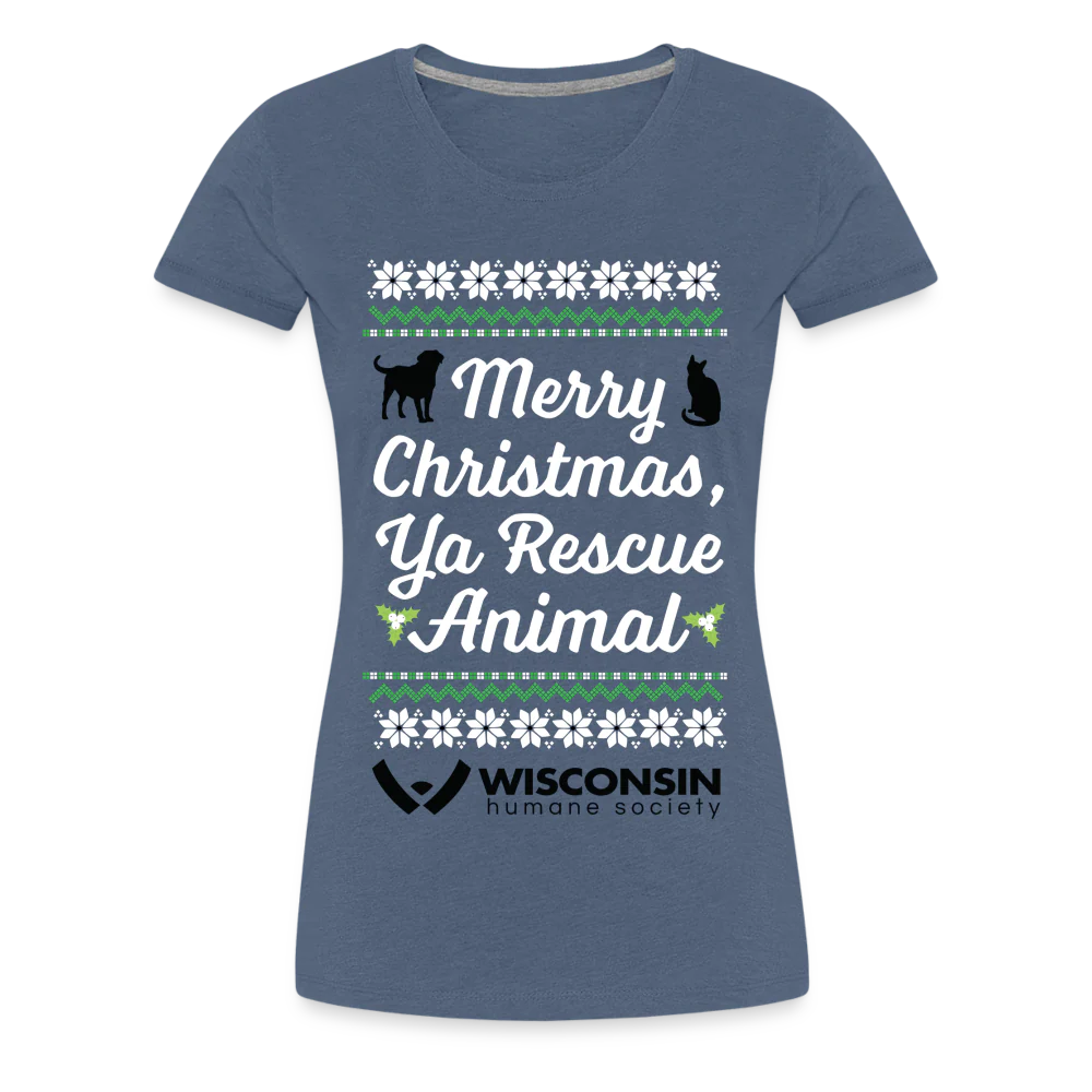 Ya Rescue Animal Contoured Premium T-Shirt - Image 4