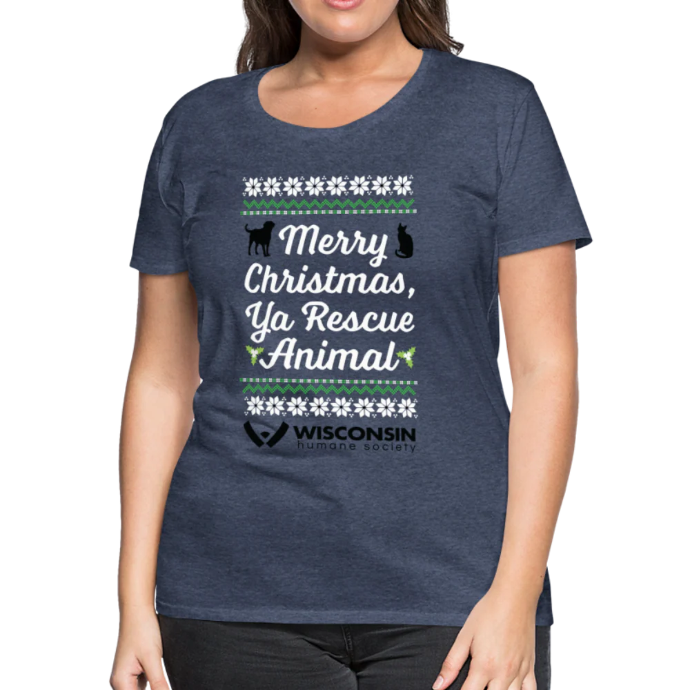 Ya Rescue Animal Contoured Premium T-Shirt - Image 5