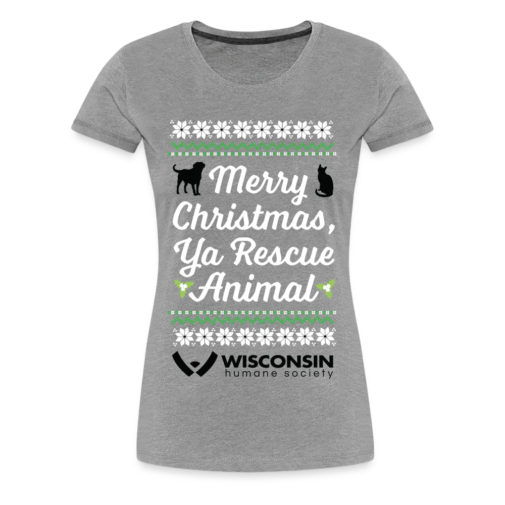Ya Rescue Animal Contoured Premium T-Shirt - Image 8