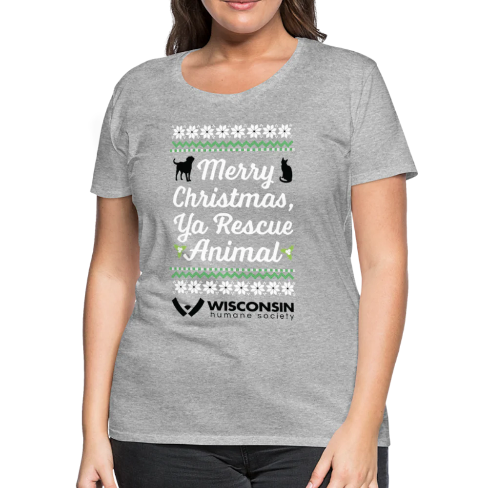 Ya Rescue Animal Contoured Premium T-Shirt - Image 9